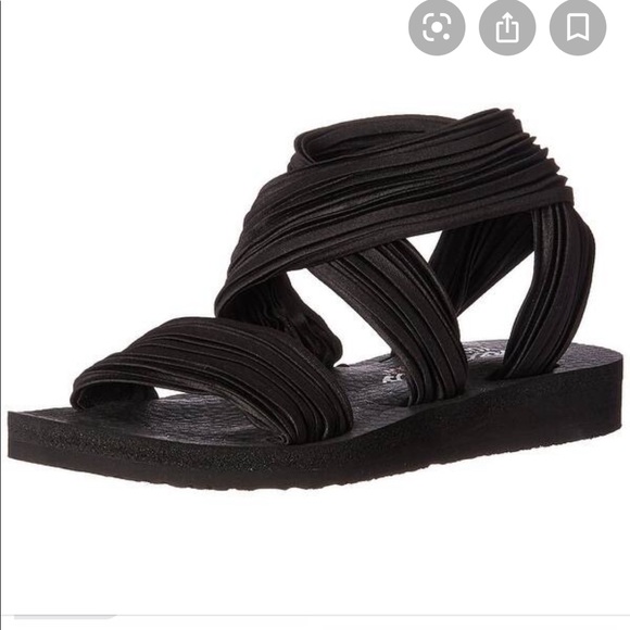 skechers meditation still sky sandals